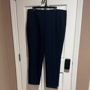 NIC+ZOE Midnight Blue Wide Leg Pants